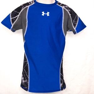 EUC Boys Under Armour Youth Small Shirt Heat Gear